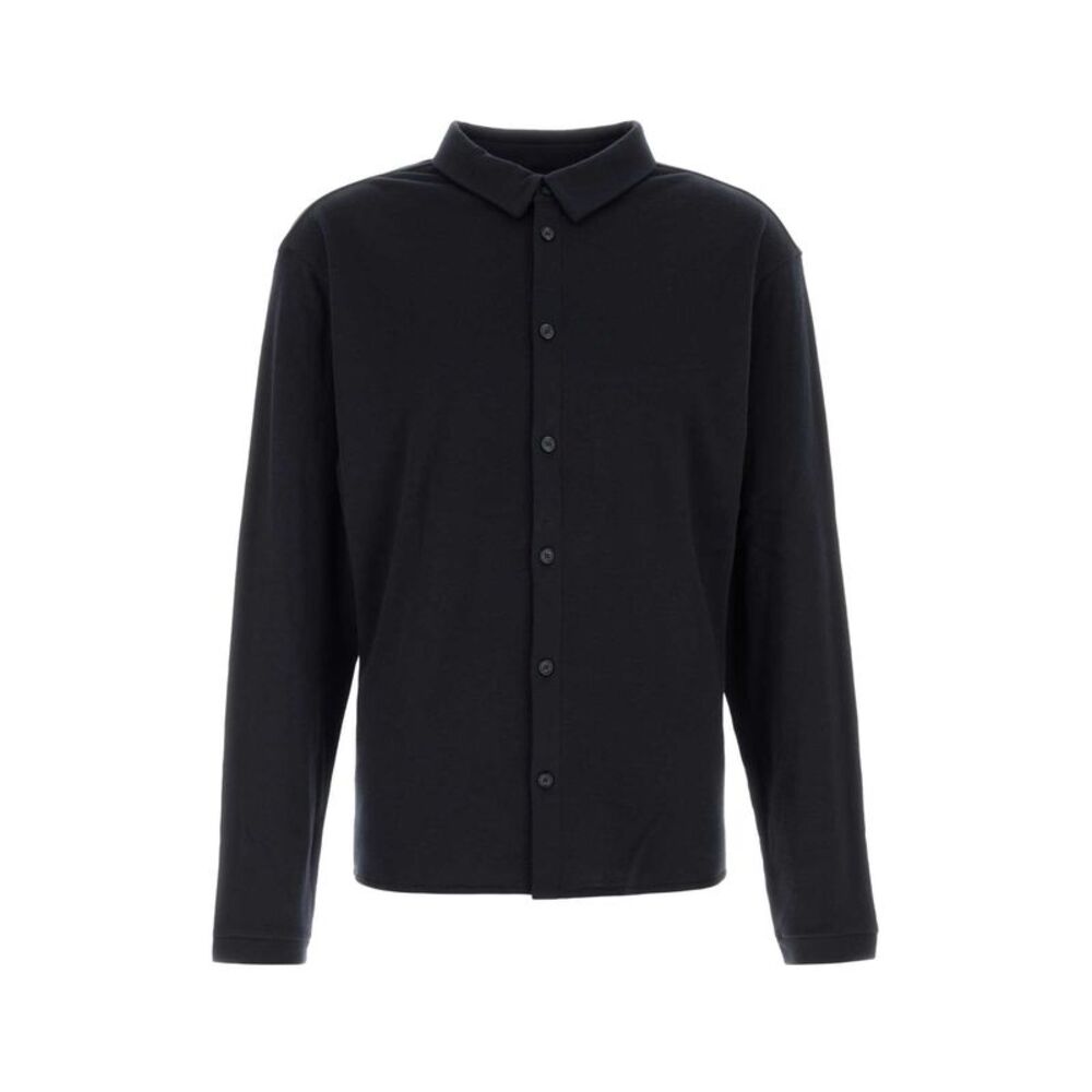 Giorgio Armani Men Midnight Blue Cashmere Shirt